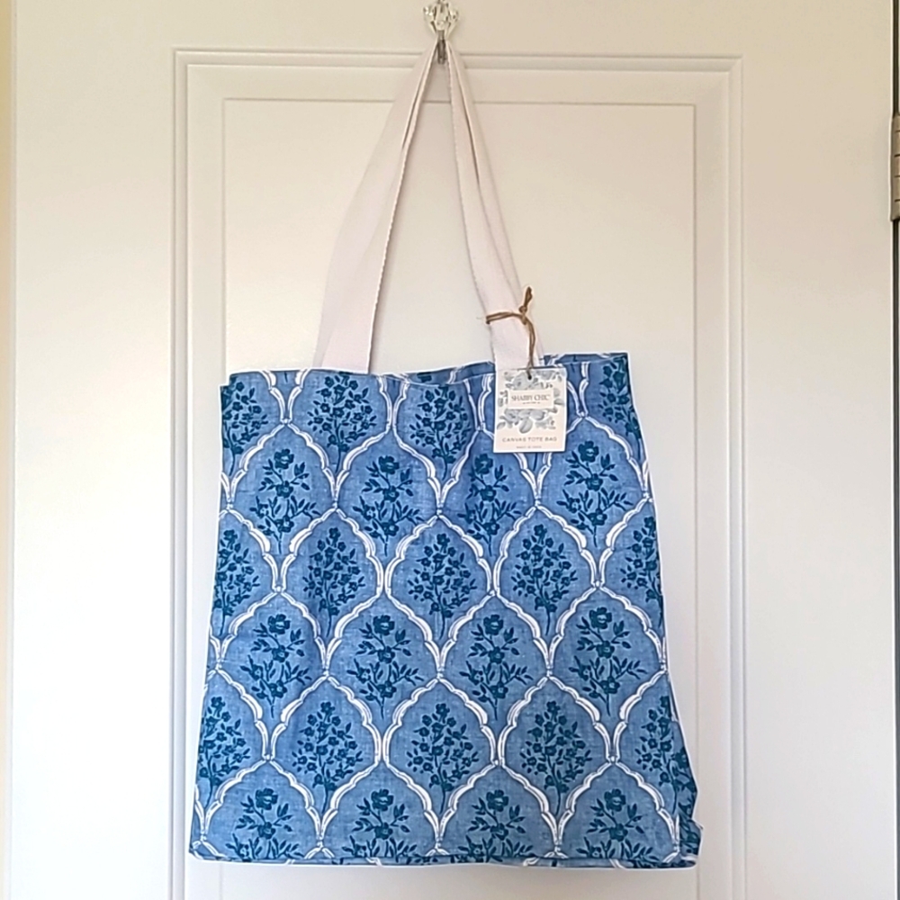 Canvas Tote Bag Shabby Chic Brand New